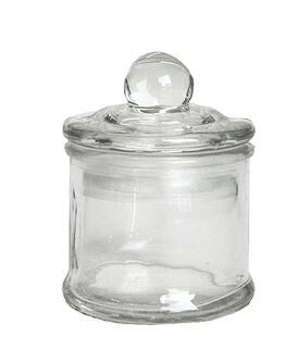 Petite Bonbonnière en verre épais 8cm