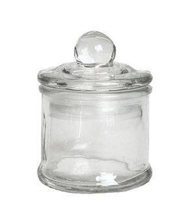 Petite Bonbonnière en verre épais 8cm