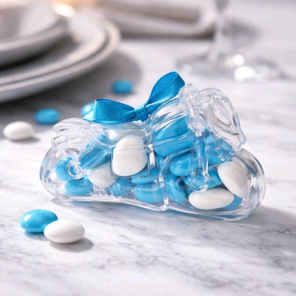 Moto pour dragées transparente