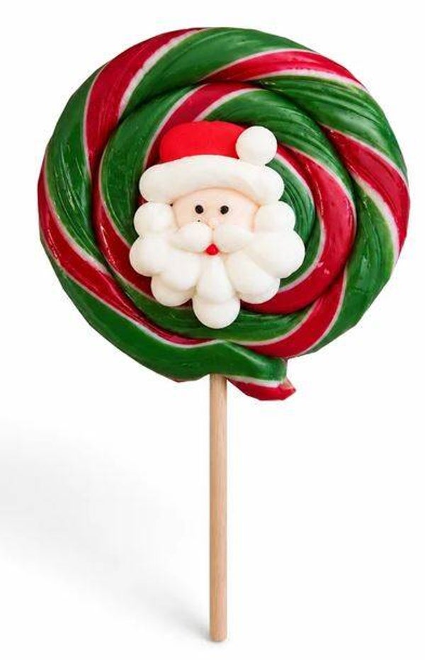 Sucette ronde Noël 65gr    par lot de 25