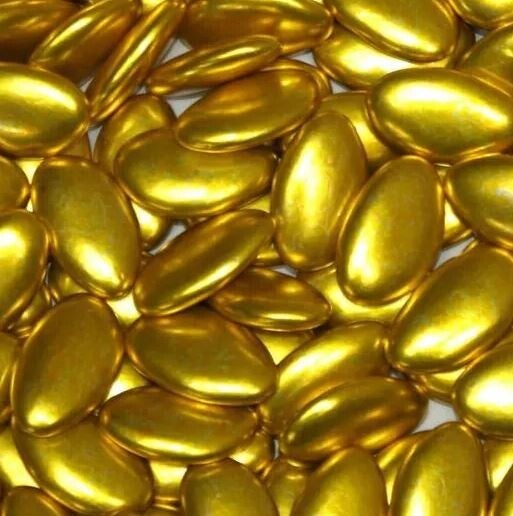 Dragées Or chocolat noir   500gr