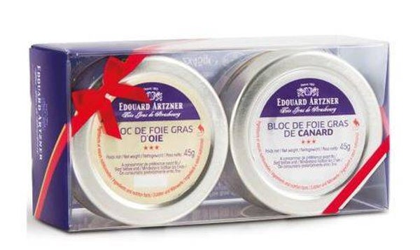Duo Blocs de Foie Gras   2x45gr