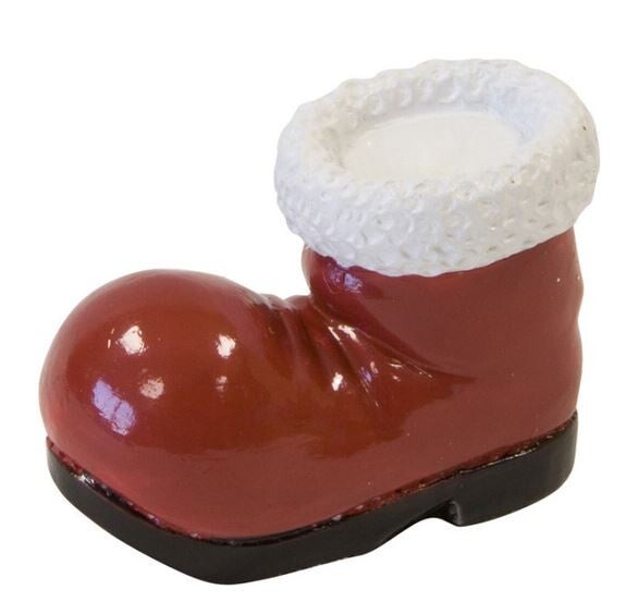 Botte du Père Noël en résine   8x10x3cm