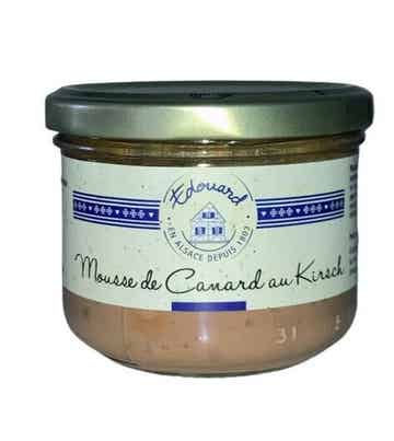 Mousse de canard au Kirsch d'Alsace  180gr