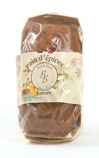 Pain d'épices "Nature"  140gr  (6 goûts différents)