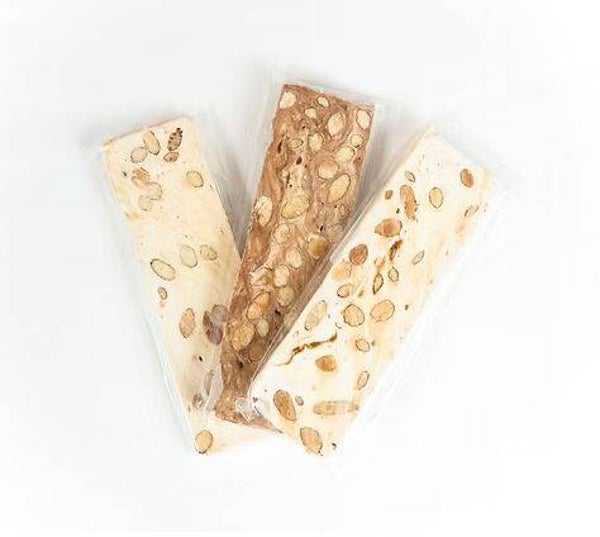 3 Barres de nougats amandes/caramel beurre salé/chocolat 240gr