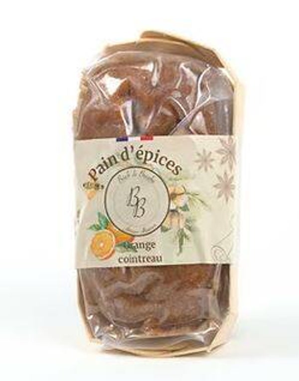 Pain d'épices "Orange/Cointreau"  140gr