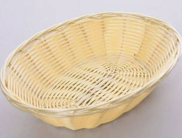 Panier ovale en rotin tissé   24x16x6cm