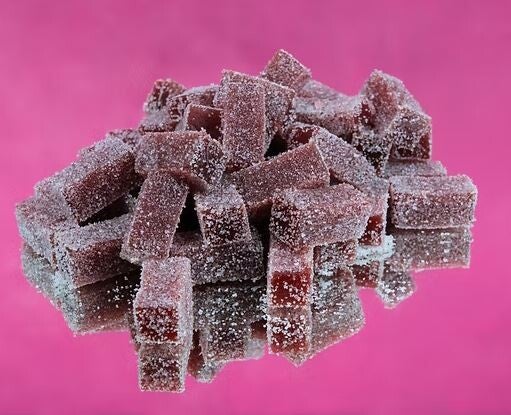 Pâte de fruits Fraise  (5 goûts différents) 180gr