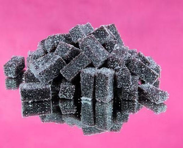 Pâte de fruits Myrtille par lot de 20 x 100gr