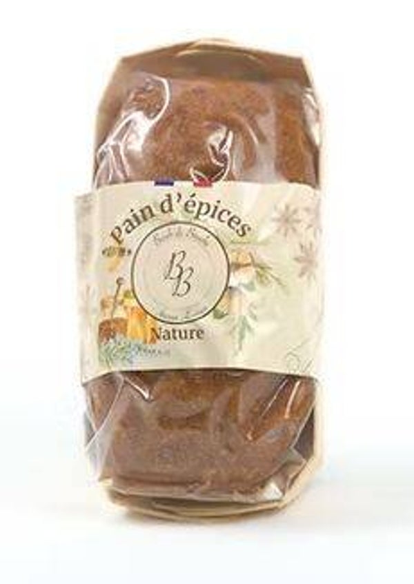 Pain d'épices "Nature"  140gr  par lot de 15