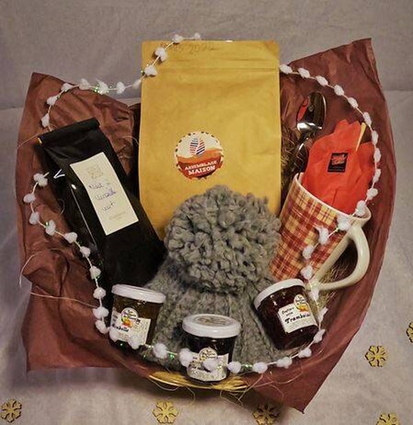 Panier "Pour se réchauffer"