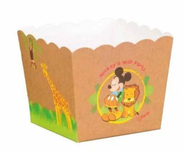 Pot pour Bonbons Disney Savane en carton  par lot de 10
