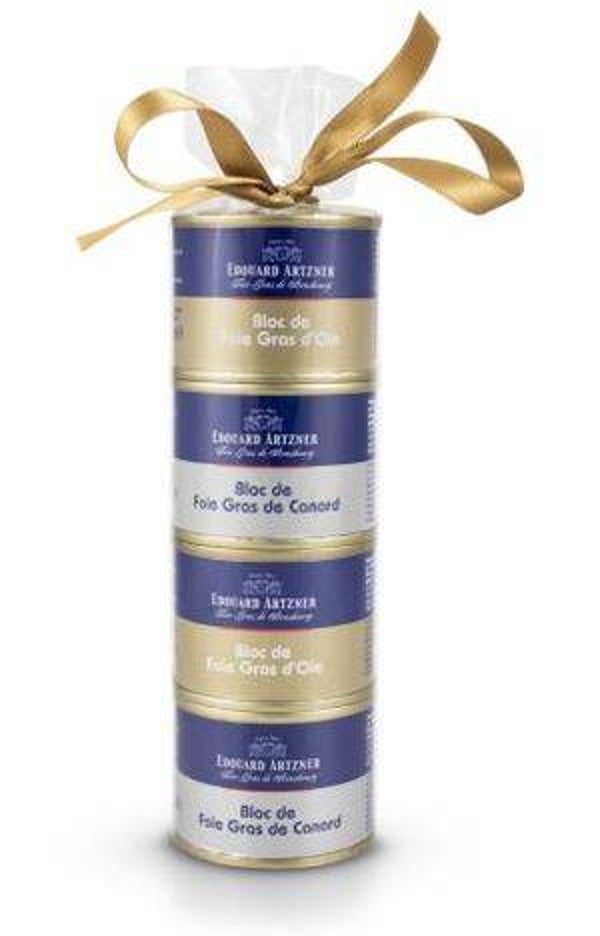Tubo de 4 Blocs de Foie Gras    4x65gr
