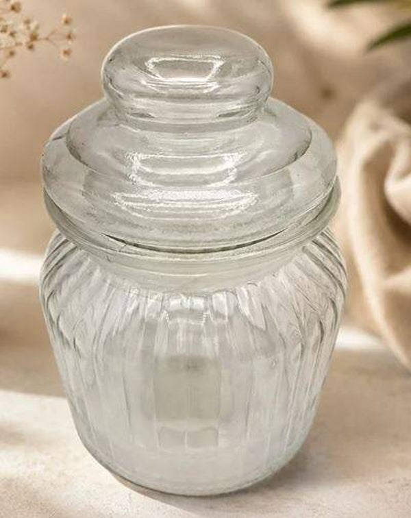 Bonbonnière en verre pour 500g de confiseries