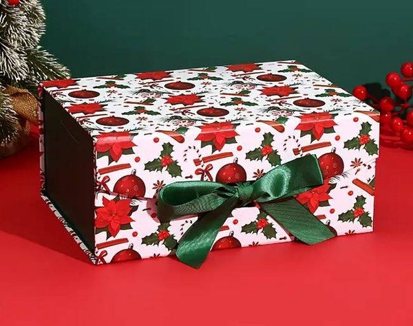 Boîte cadeau thème Noël  vide   22x10,5x29cm