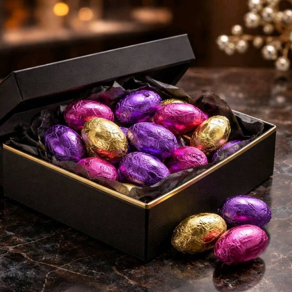 Mix oeufs chocolat praliné lait   100gr
