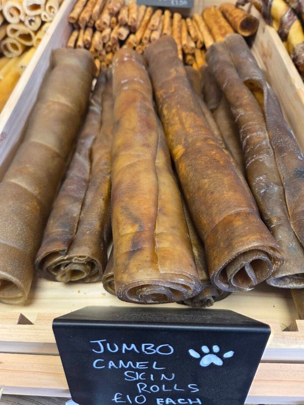 Jumbo camel skin roll