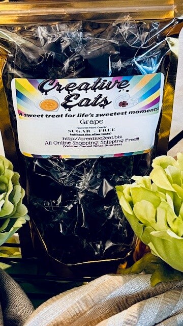 Premium Grape Flavor Hard Candy