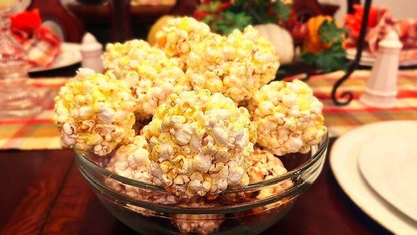 Maple Perlene & Cream (Zero Sugar)  Popcorn Balls  (5 per pkg.)