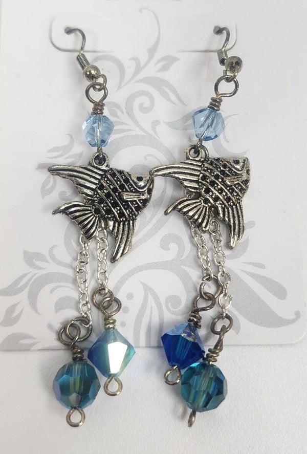 Earrings- fish