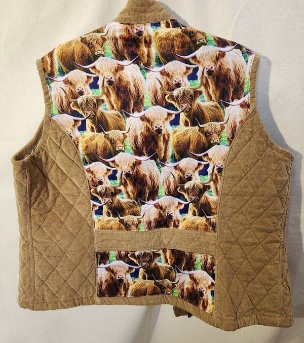 Highland Cow Vest