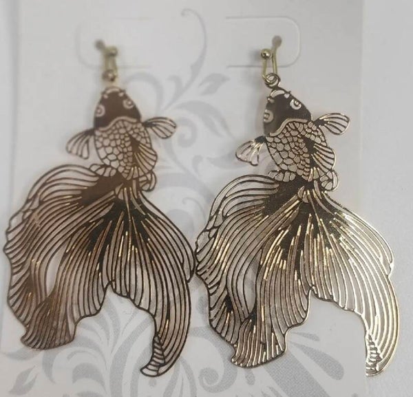 Earrings - fish