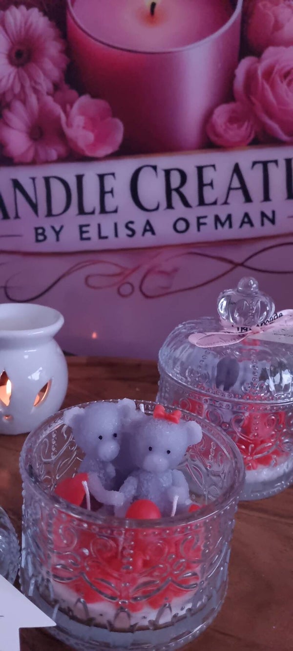 Love candle met geur Hotel Hilton 🌸