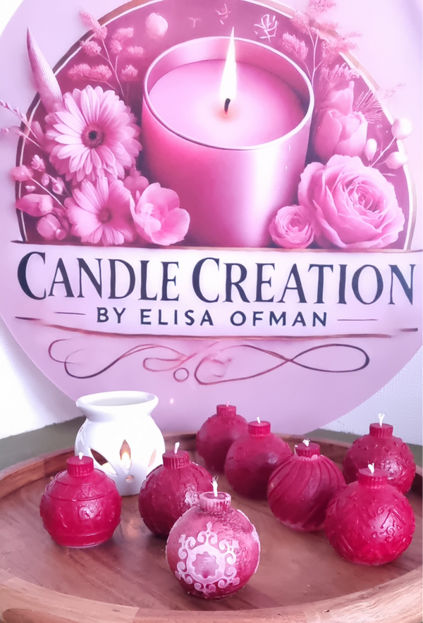 Luxury Christmas Ornament Candle