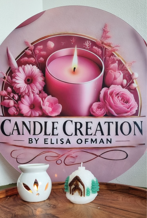Winter Cottage Candle