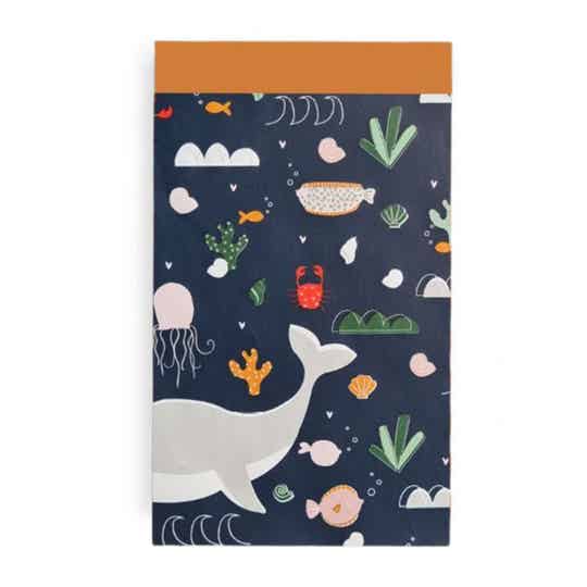 Cadeauzakje | Ocean Life Oker Blauw