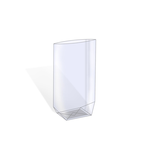 Blokbodemzakje | Cellofaan | 12 x 22,5 cm | Traktatiezakje | 5 stuks