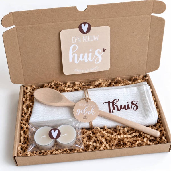 Brievenbuscadeau Nieuw Huis | Thuis