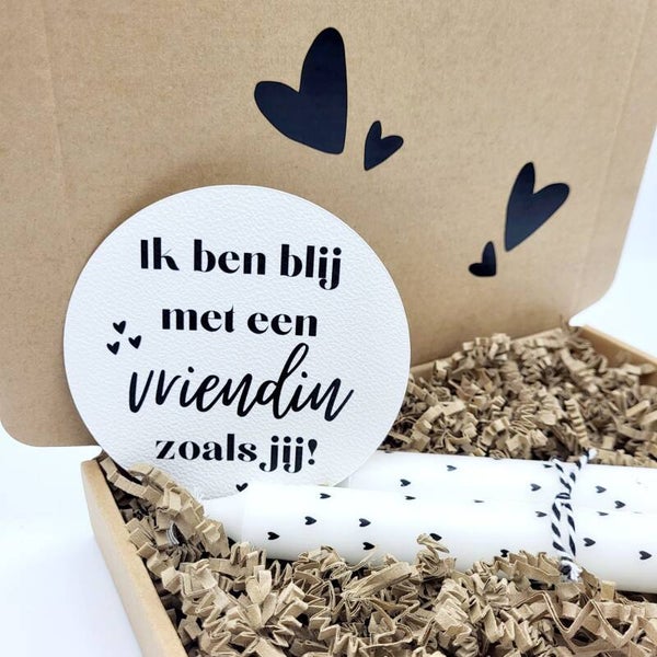 Brievenbuscadeau | Vriendin | Kaarsen