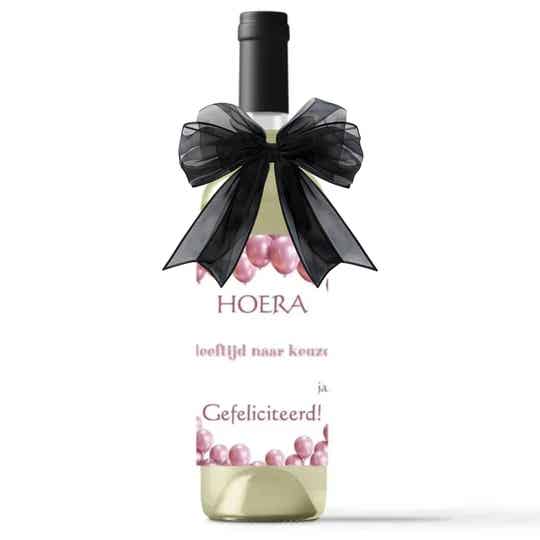 Hoera ... Jaar | Gefeliciteerd! | Wijn Cadeau