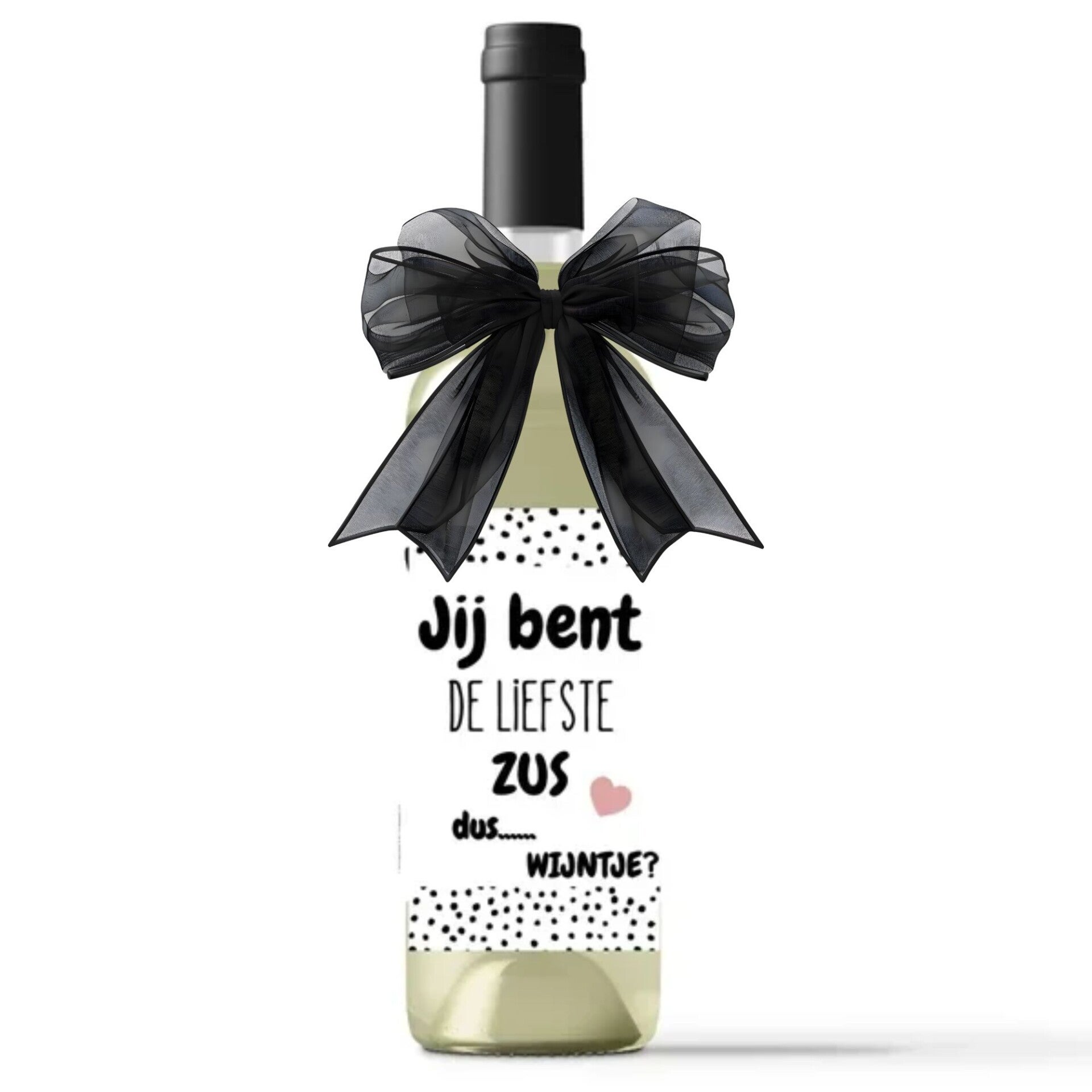 Jij bent de liefste zus | Wijn Cadeau