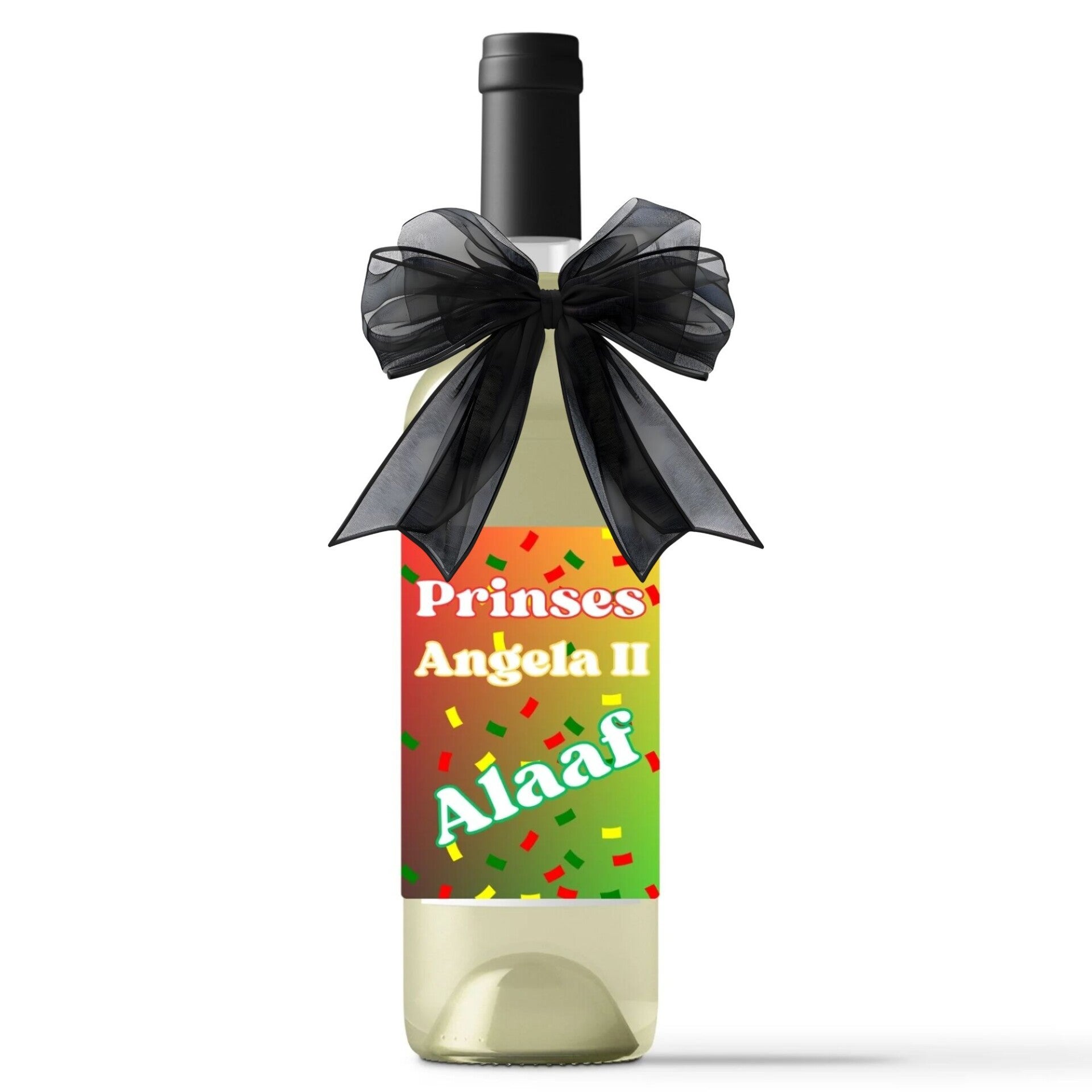 Prinses Carnaval | Gepersonaliseerd | Wijn Cadeau