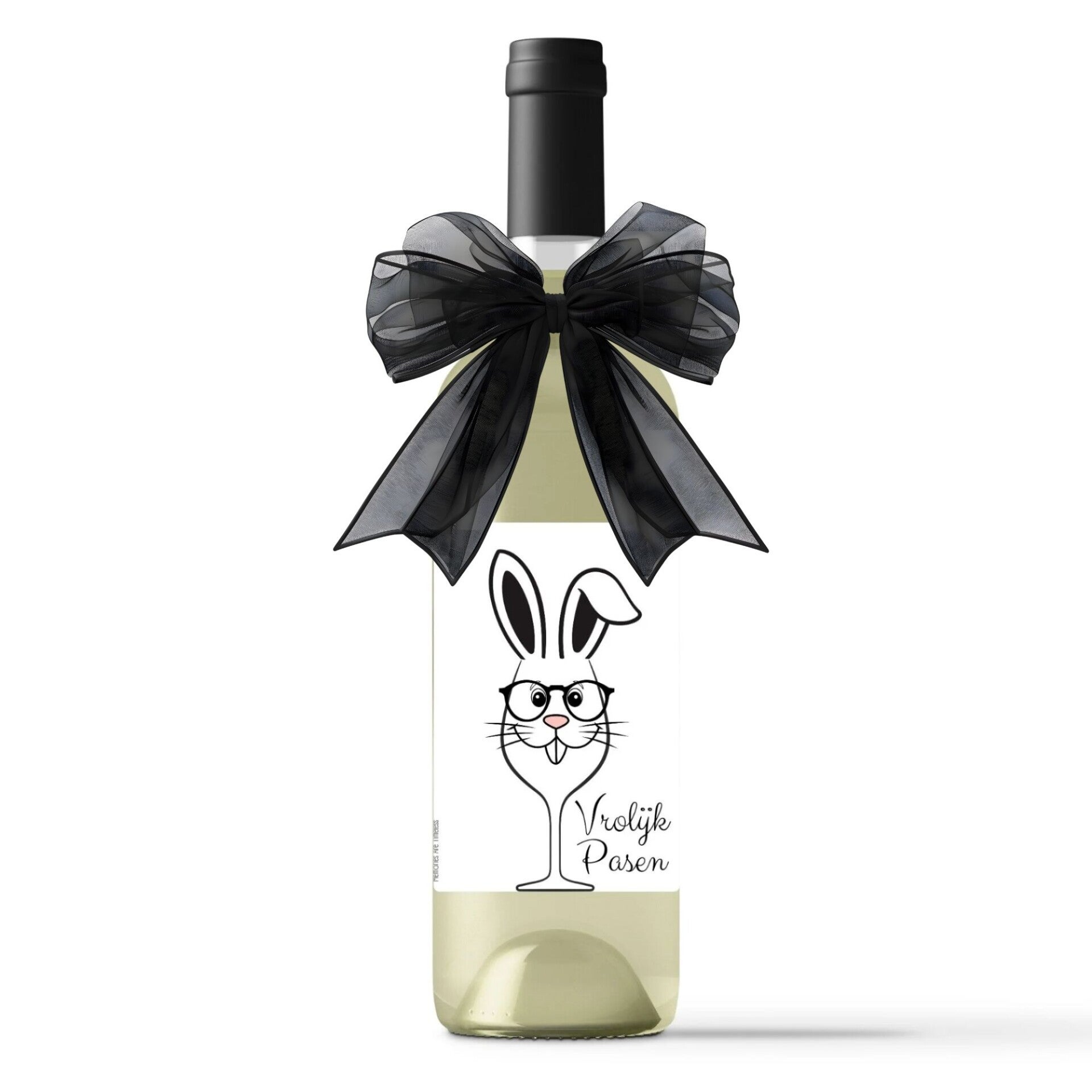 Vrolijk Pasen | Paashaas | Wijn cadeau