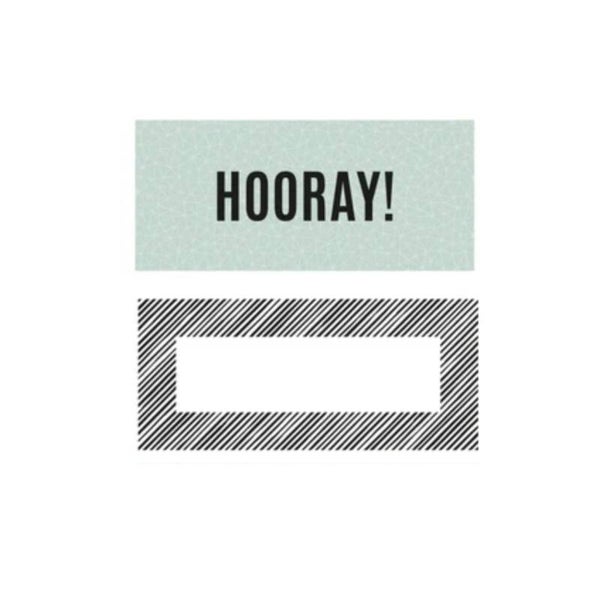 Cadeaulabel | Hooray!