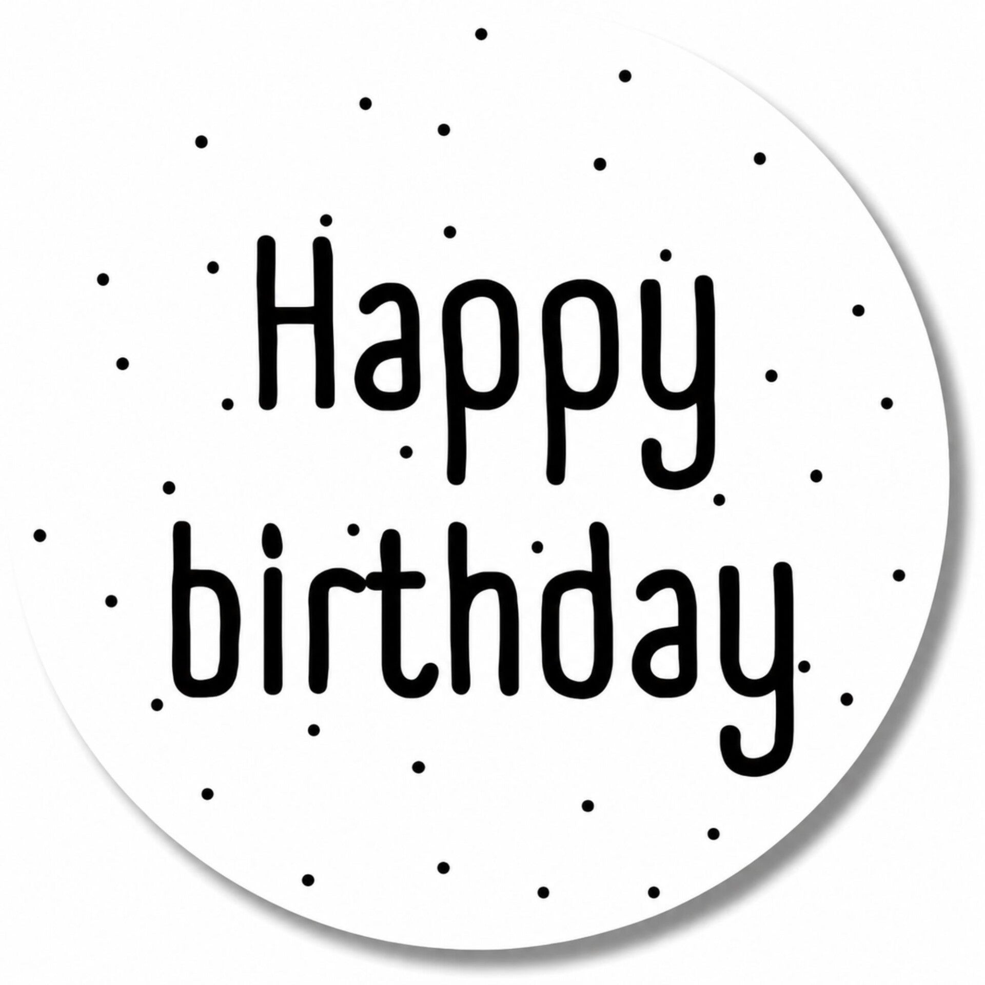 Stickers | Happy Birthday | 20 Stuks