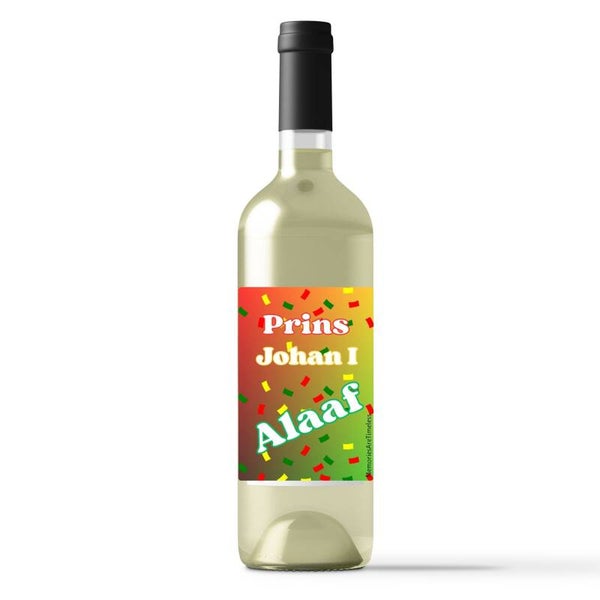 Wijnetiket | Prins | Gepersonaliseerd