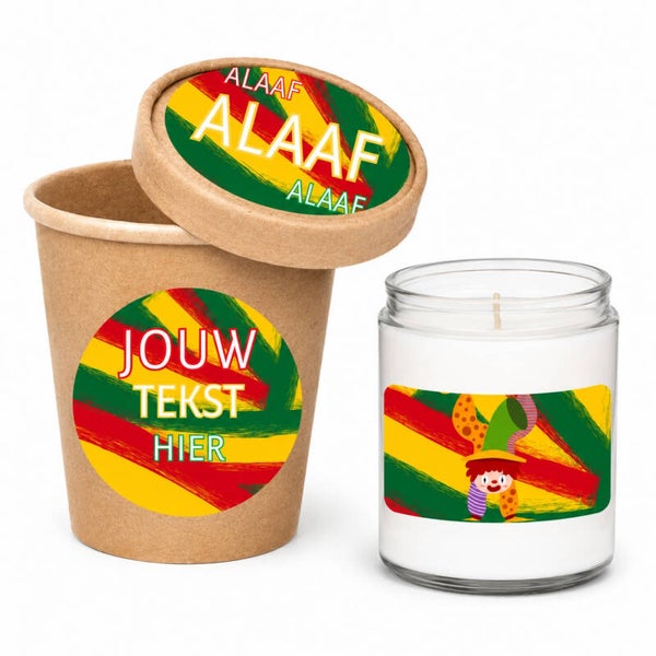 Gepersonaliseerde Carnavalskaars | Eigen Tekst | Carnaval Cadeau