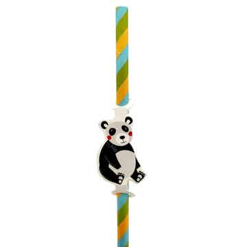 Panda Feest Rietjes | 6 stuks