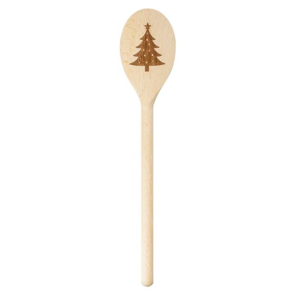 Kerst | Houten lepel | Kerstboom