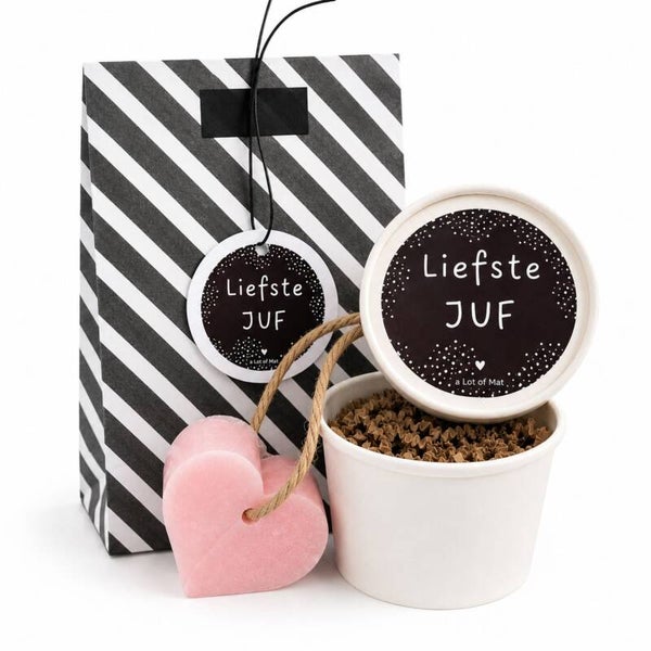 Juf Cadeau | Zeephart In Cadeaupotje | Liefste Juf