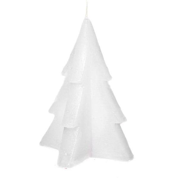 Kerstboom Kaars | Wit | Luxe Kerstdecoratie