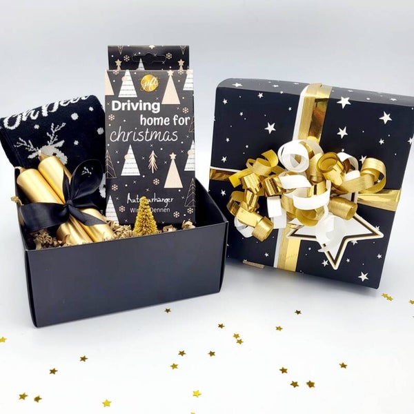Kerst | Cadeaupakket | Goud Zwart