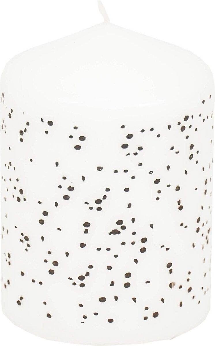 Stompkaars | Wit Zwarte Stippen