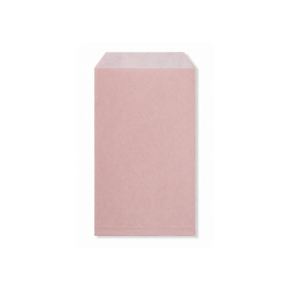 Klein Cadeauzakje Kraft | Zacht Roze | 7 x 12 cm | Per Stuk