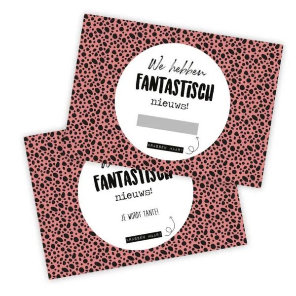 Kraskaart | Je Wordt Tante